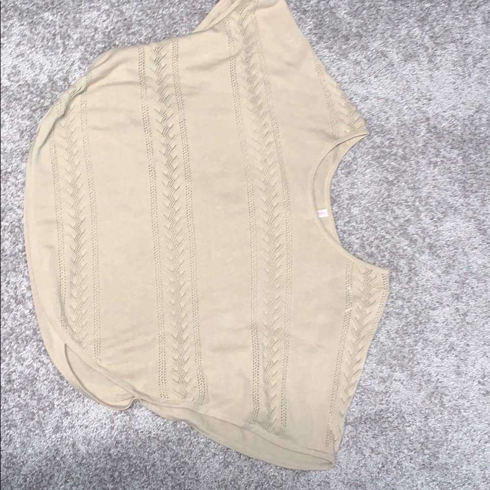 Cream cotton sweater